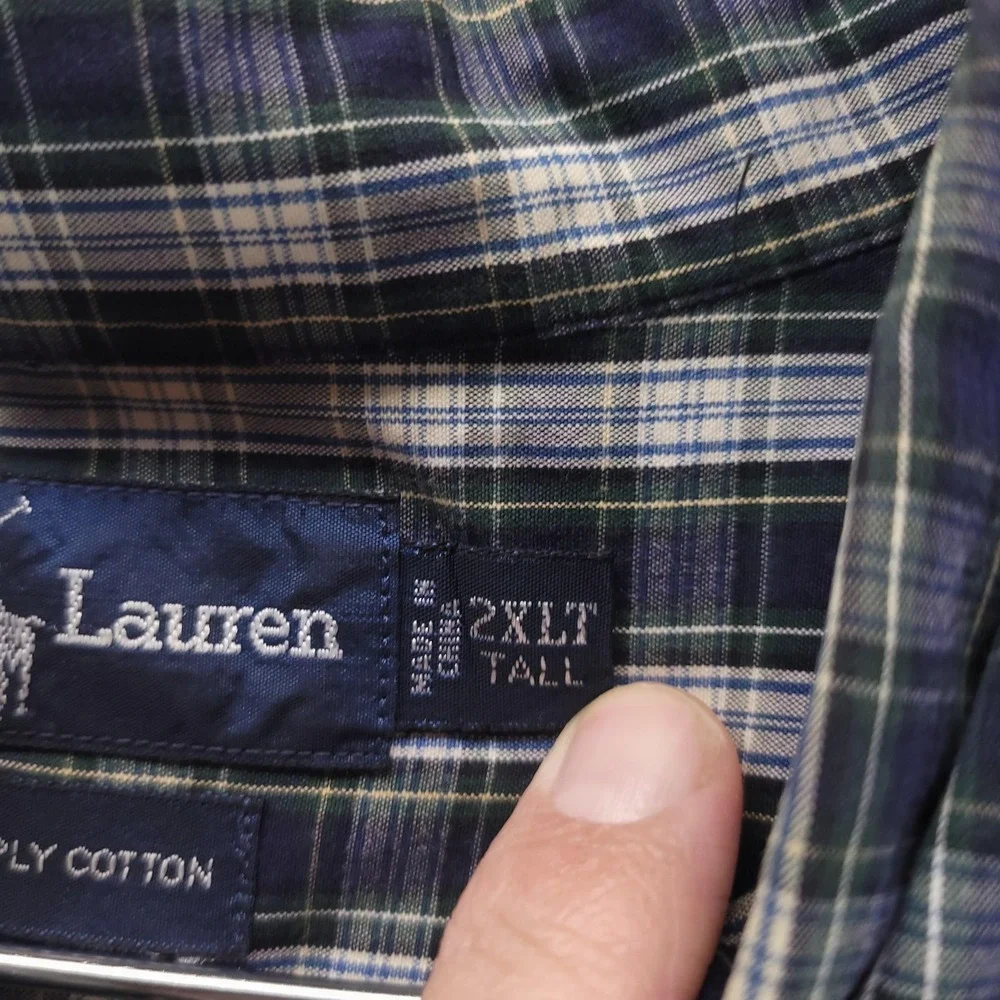 Polo Ralph Lauren measurements list